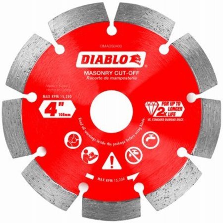 BSC PREFERRED 4'' Dia Seg Blade DMADS0400